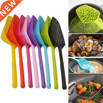 Cooking Shovels Vegetable Strainer Scoop Nylon Spoon Large