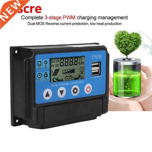 60A/50A/40A/30A/20A/10A Solar Charger Controller 12V 24V Aut