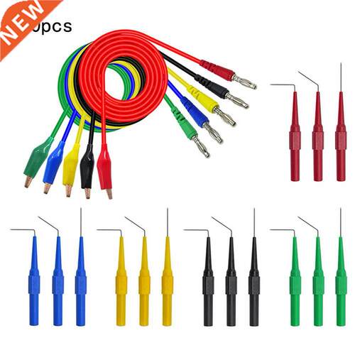 20pcs/set Banana Plug Test Lead Kit Rear Probe Kit Multimete