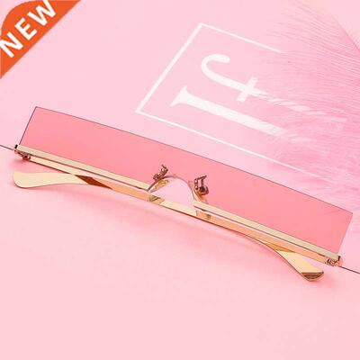 Fashion Half Frame Small Rectangle Glasses Women Brand Desi