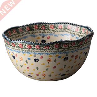 Ceramic Big Soup Bowl Household Ramen Bowl Super Large