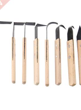 8Pcs Pottery Clay Sculpture Modeling Set--and Metal