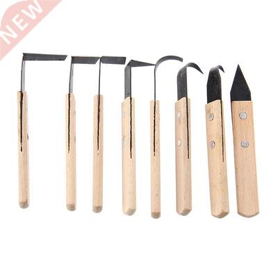 8Pcs Pottery Clay Sculpture Modeling Set--and Metal