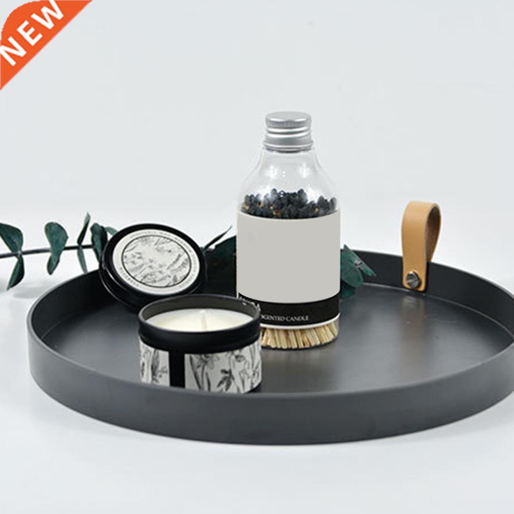 Desktop Storage Tray Nordic Plastic Round Jewelry Trays Livi