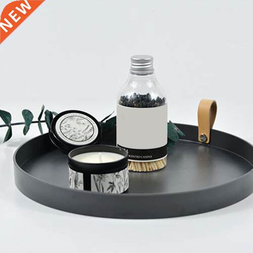Desktop Storage Tray Nordic Plastic Round Jewelry Trays Livi