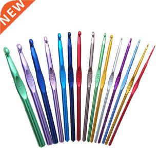 12pcs/set Crochet Hook Set Handle Knitting Needles 2/2.5/3/3