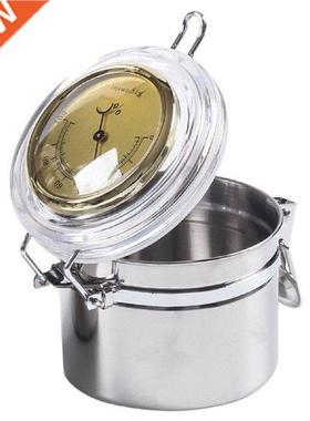 Tobaccos Humidor Jar Stainless Steel Cigars Humidor Jar