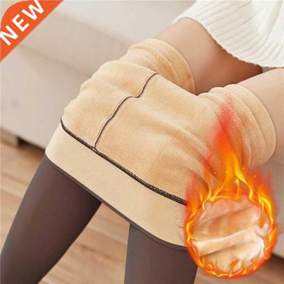 Women's fleece tights leggings Thermal stockings winter woma