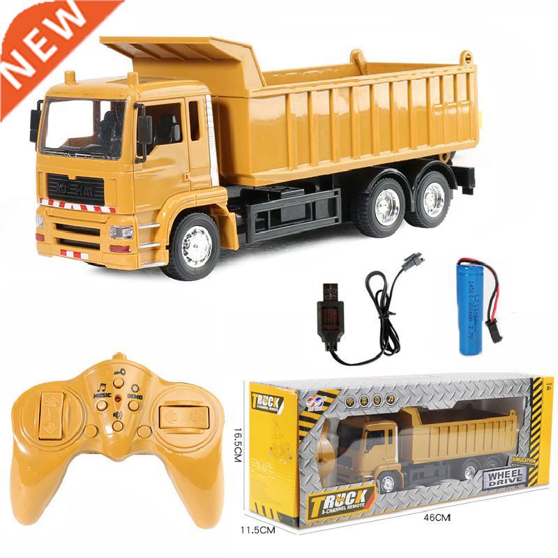 Rc Cars Dump Truck Vehicle Toys For Children Boys Xmas Birt