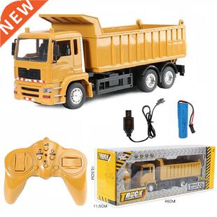 Rc Cars Dump Truck Vehicle Toys For Children Boys Xmas Birt