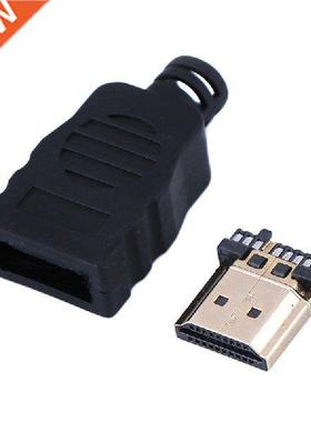 1PCS HDMI-compatible male plug connector to terminal