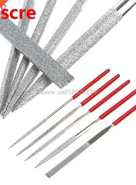 5Pcs/Set Needle Files Kit Carving Jewelry Diamond Glass Ston