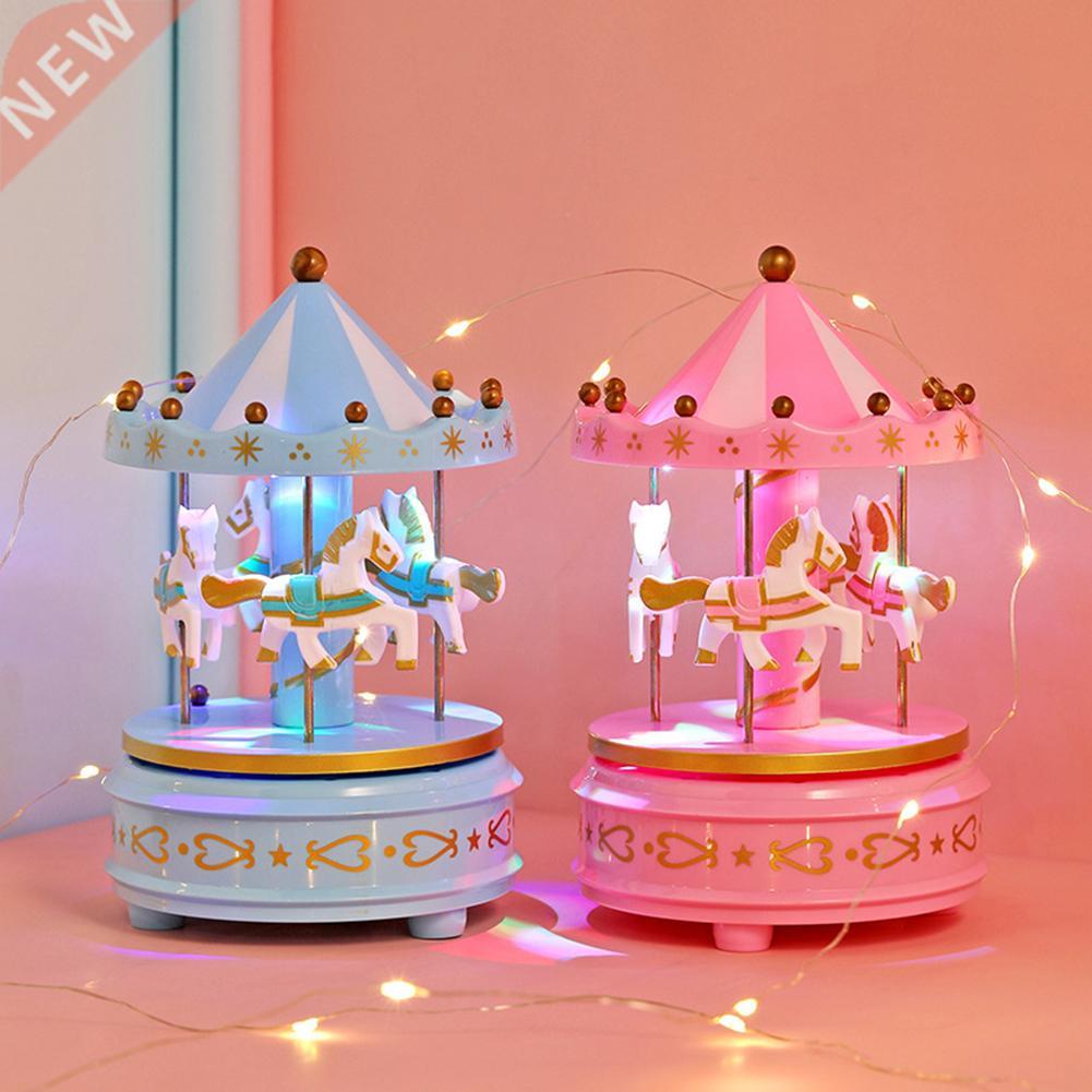 Merry-go-round Music Boxes Geometric Music Baby Room Decorat