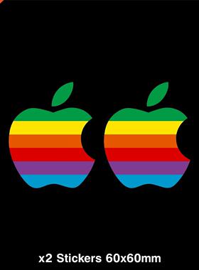 Personality Retro Logo Stickers - Macbook, Laptop, Decal,