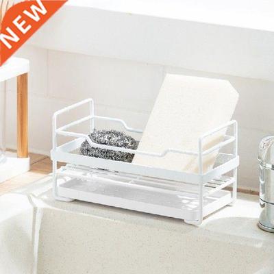 Kitchen Desktop Storage Rack Sponge Holder Countertop Sink