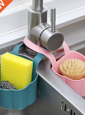 Kitchen Sink Drain Rack Sponge Soap Debris Rack Plastic