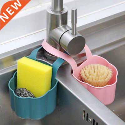 Kitchen Sink Drain Rack Sponge Soap Debris Rack Plastic