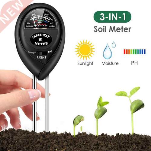 Soil Test Soil Tester Moisture Light pH Meter for Plant