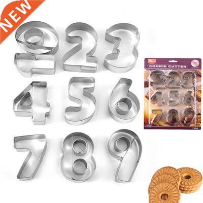 10pcs/Set Cooke Cutter Mold For Bakng Cake Tools Bscut M