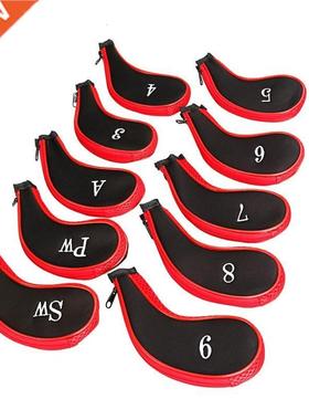 10pcs Golf Clubs putter cover head Iron Set Putter Headcover