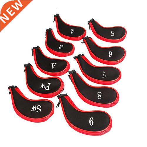 10pcs Golf Clubs putter cover head Iron Set Putter Headcover