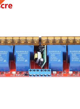 AC 100-250V 30A 4 Channel Relay High Low Level Trigger Modul