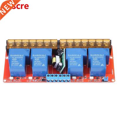 AC 100-250V 30A 4 Channel Relay High Low Level Trigger Modul