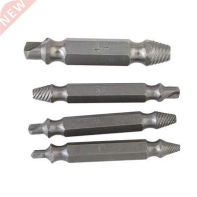 High Quality 4Pcs Carpentry Screw Extractor Drill Bits Easy