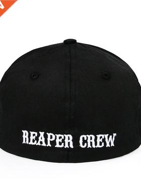 1PCS SOA Sons of Anarchy Fitted Baseball Cap Hat Embroied