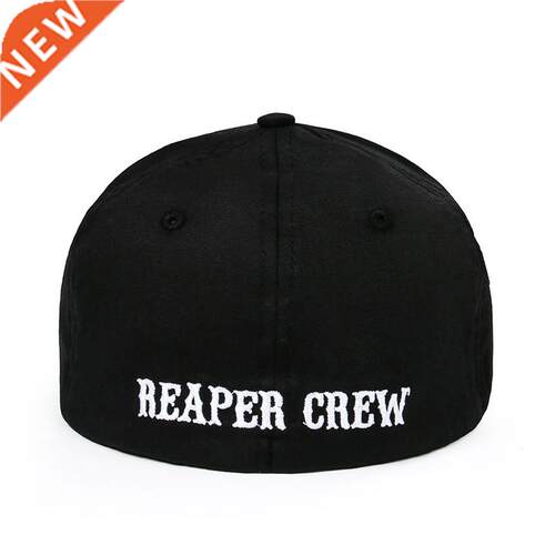 1PCS SOA Sons of Anarchy Fitted Baseball Cap Hat Embroied