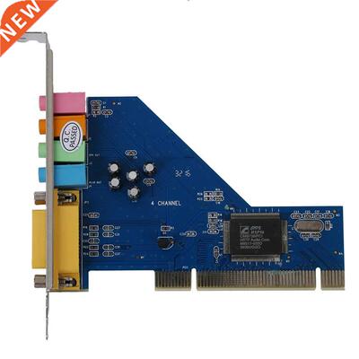 4 Channel C-Media 878 Chip D Audio Stereo Internal PCI Sou