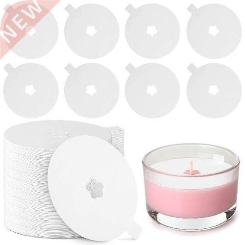 100 Pcs Candle Dust Protector Paper Candle Lids Candle Drip