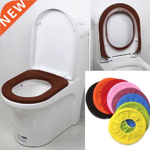 Warm Soft Washable Toilet Seat Cover Mat for Home Decor