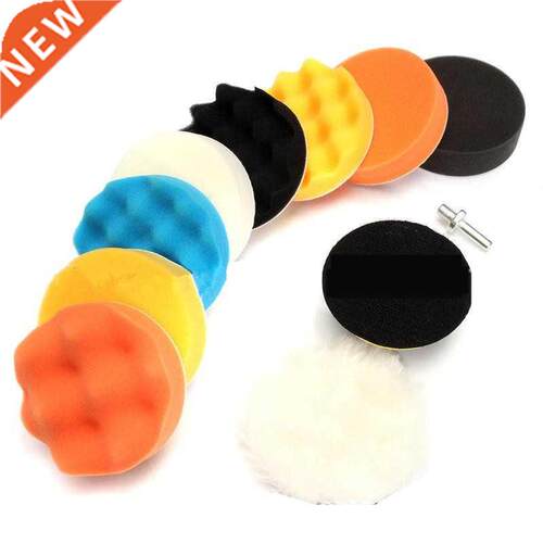 3inch Car Polishing Disc 11Pcs/Set Self-Adhesive Bung W