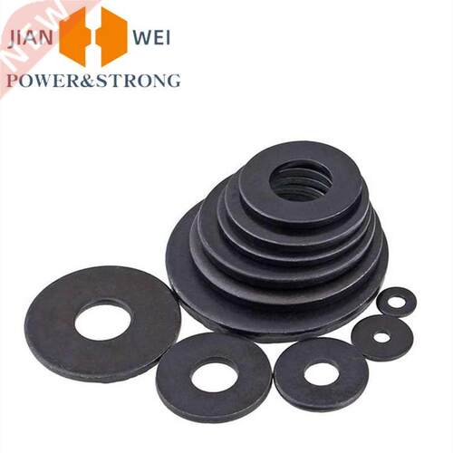 Black 8.8 Level Flat Washer Metal Washer Thickened Gasket Ul
