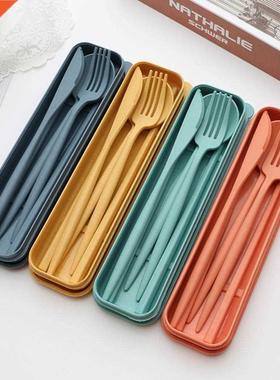4Pcs/Set Stylish Spoon Set Ultralight Dinnerware Set Multi