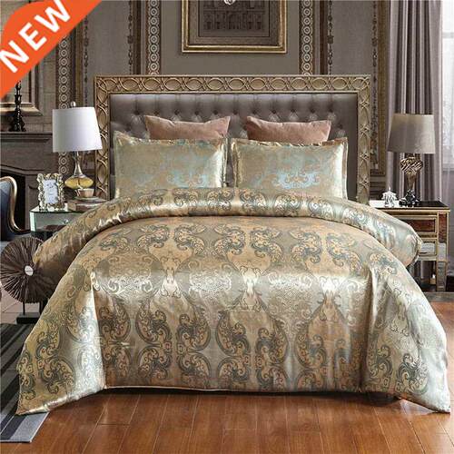 Summer Bedding Set Luxury Bed Sheet And Pillowcase Baroque D