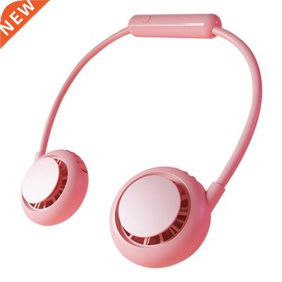 Neck Fan Portable Rechargeable Mini Fan USB Air Cooler Mute