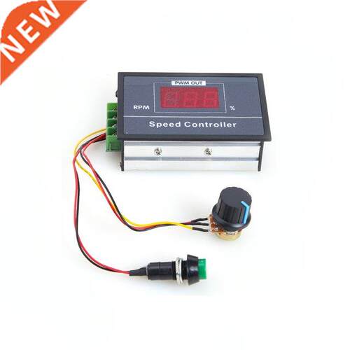 DC 6-60V 30A PWM Motor Speed Controller Regulator Digital Di