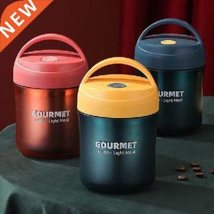 500ml Soup Cup Lunch Box Stainless Steel Thermos Mug Food