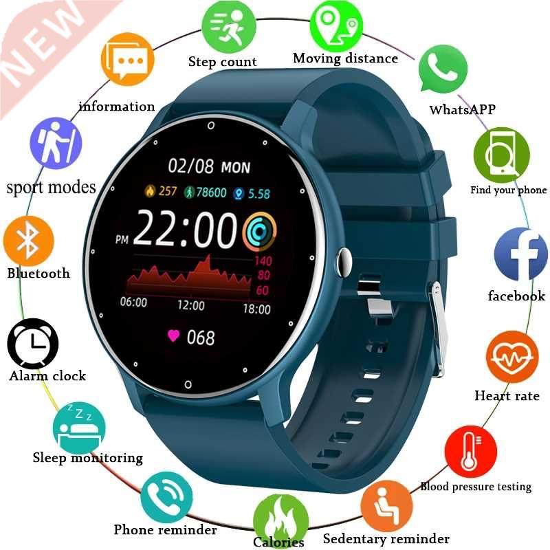 LIGE 2022 Fashion Smart Watch Ladies Heart Rate Blood Pressu