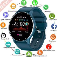 LIGE 2022 Fashion Smart Watch Ladies Heart Rate Blood Pressu