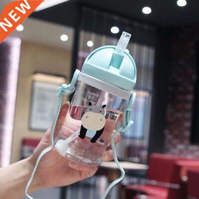 250/350ml Baby bottle Baby Feeding Cup Silicone BPA Free Cut