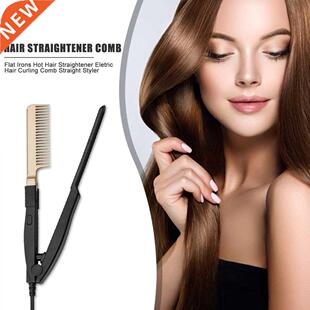 Flat Irons Hot Hair Straightener Eletric Hair Curling Comb S