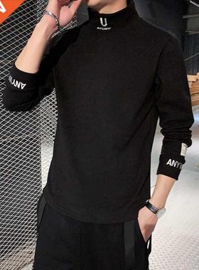 2022 Cashmere T-Shirts Men Long Sleeve Embroidery Letter T S