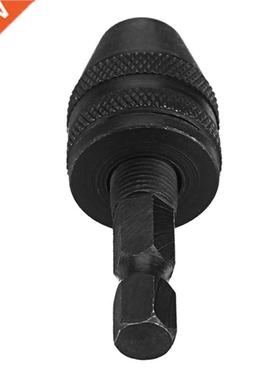 0.5-4mm Keyless Chuck 1/4 Inch Hex Shank Black Drill Chuck A