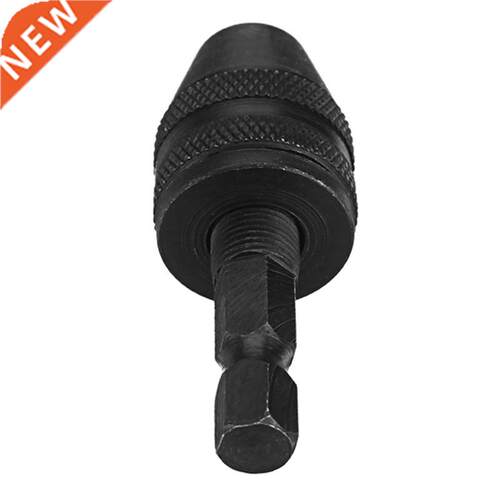 0.5-4mm Keyless Chuck 1/4 Inch Hex Shank Black Drill Chuck A