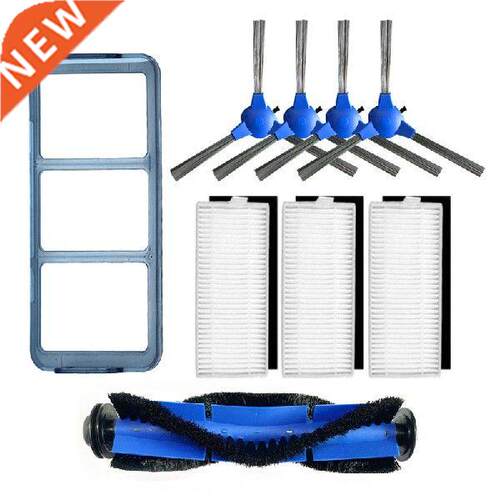 Bristle Main side Brush primary Hepa Filter Kit For Eufy