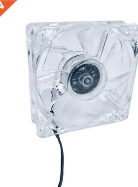 80mm Pc Computer 80mm Mute Cooling Fan with 4ea Led 8025 8cm