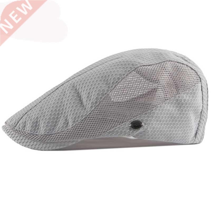 HT3209 Beret Cap Summer Hat Men Women Berets Ivy Newsboy Fla